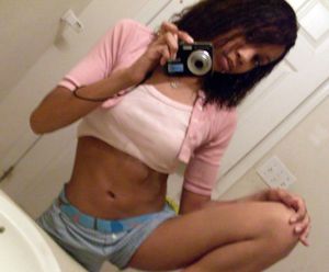 Funny and erotic selfies from young